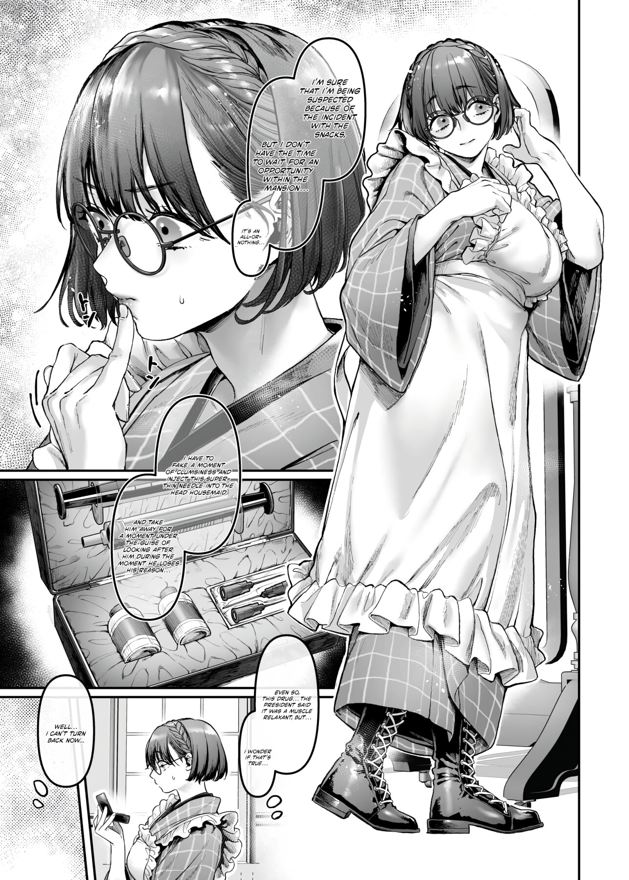 Hentai Manga Comic-Infiltrate! Debt Repayment RTA of a Spy on the Brink ~The Crossdressing Maid and the Oni Boss~-Read-45